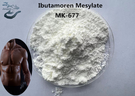 L 163191 Light Yellow Ibutamoren Mesylate Bodybuilding 99٪ Mk 677 25mg